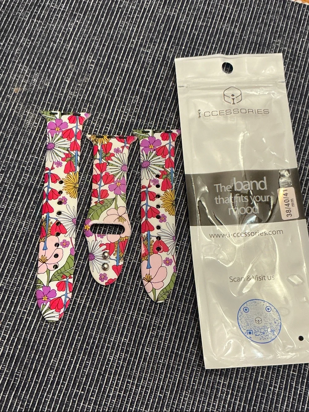 Floral Apple Watch Band - Multicolor